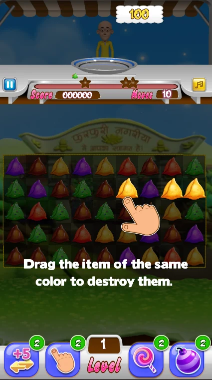 Motu Patlu Royal Match Game screenshot